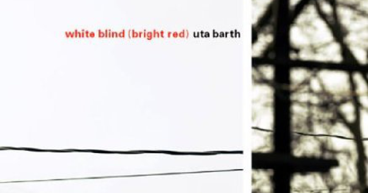 Publication: Uta Barth - White blind (bright red) | Andréhn